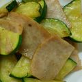 クック☆ラル's cooksnap of when they made クミン香る♪ズッキーニとハムの炒め物.