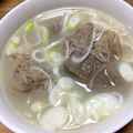 チルチルん's cooksnap of when they made ストウブde牛すじのスープ～コムタン風.
