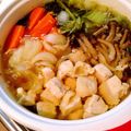 クックHPB1MU☆'s cooksnap of when they made 簡単絶品★最後まで美味しい★こく旨鷄塩鍋.