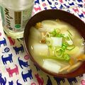 ふたごゆき's cooksnap of when they made コロコロ長芋・なめこの味噌汁♪.