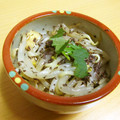 もんしゅしゅ's cooksnap of when they made もやしのゆかりおひたし.