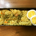 ふ～こ♪'s cooksnap of when they made カレーピラフ 炊飯器で簡単.