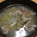 リラシャン's cooksnap of when they made 我が家の具だくさん豚汁.