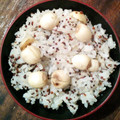 inLondon's cooksnap of when they made 蓮の実おこわ.