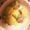 ちびまめママ◎'s cooksnap of when they made 【離乳食完了期～】たまご巻きごはん.