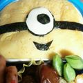 りんりん7188's cooksnap of when they made キャラ弁☆ミニオン.