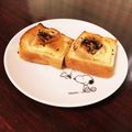 ❁Abake❁'s cooksnap of when they made 千切り生姜に胡麻・きなこのチーズトースト.