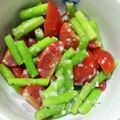 あーいーりー's cooksnap of when they made アスパラとプチトマトの塩麹サラダ.