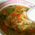 キャラメグ♪'s cooksnap of when they made 余った素麺と残り野菜であったか煮麺.