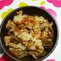 おうちゃん母さん's cooksnap of when they made 炊飯器で　中華風炊き込みおこわ.