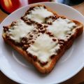 クックるん☆戦隊's cooksnap of when they made ご飯がないけど、納豆食べたい！トースト.