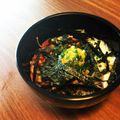 北まる's cooksnap of when they made 切って混ぜるだけ！納豆キムチそば♪.