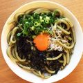 caruga's cooksnap of when they made 冷やししらす玉うどん.
