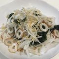 papikun's cooksnap of when they made 簡単シャキシャキ★ちくわワカメ大根サラダ.