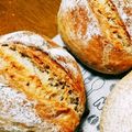 Hydenn♪'s cooksnap of when they made ライ麦☆パリもちっカンパーニュ.