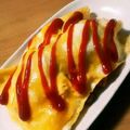 くるるん♡'s cooksnap of when they made ミートソースライスでチーズオムライス♪.