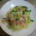 umapan's cooksnap of when they made シンプルに！味付け簡単塩焼きそば.