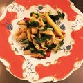 クックMUILHO☆'s cooksnap of when they made さつまいもと大根の葉の甘辛醤油炒め.