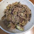 ゆきとママ's cooksnap of when they made 豚ミンチとなすの味噌炒め.
