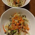 ちなくん。's cooksnap of when they made 梅昆布茶で簡単！白菜と人参の即席漬け☆.