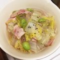 sun1's cooksnap of when they made 春雨入り＊白菜とベーコンの洋風煮.