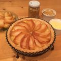 hosamina's cooksnap of when they made 甘酸っぱさが魅力✦りんごのタルト♪.