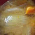 ゆきひろいち's cooksnap of when they made かぼちゃのみそ汁.