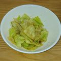 みちょプー's cooksnap of when they made キャベツのごまポン酢和え.