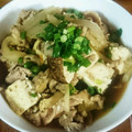 まつねぇ７２１６'s cooksnap of when they made お手軽簡単！肉豆腐（すき焼き風）.