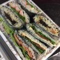 きーゆーさん's cooksnap of when they made おにぎらず！！＆ハーフ.