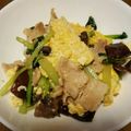 waka-87's cooksnap of when they made キクラゲの卵炒め.