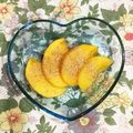 なつき☆ミ's cooksnap of when they made ❁柿にすりゴマかけてみた❁.