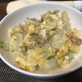 きおのすけ's cooksnap of when they made 白菜とシーチキンの卵とじ.