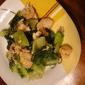 ★くまた★☆'s cooksnap of when they made ロメインレタスとエビと卵のマヨネーズ炒め.
