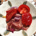 カルボニル基's cooksnap of when they made トマトと赤玉ねぎのマリネ.