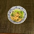 horseland's cooksnap of when they made おばあちゃん直伝！小松菜のおひたし.