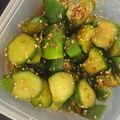 クック63NNHB☆'s cooksnap of when they made きゅうり和え ゴマ油かつお.