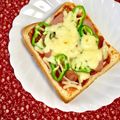 ふたごゆき's cooksnap of when they made ケチャップで簡単ピザソースのピザ.
