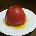 コンピューターガール's cooksnap of when they made レンジで簡単☆ホットトマト.