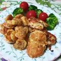 ばらのきし's cooksnap of when they made 香ばしおいしい♪海老のピカタ.