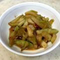 かかみん♪'s cooksnap of when they made ハヤトウリのきんぴら.