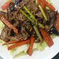 クックHEAINV☆'s cooksnap of when they made 超簡単！ナスと豚バラの甘酢ダレ丼.