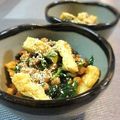 イベ長's cooksnap of when they made 納豆小松菜油揚げのサッパリ和え.