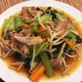a15man's cooksnap of when they made ご飯がススム～！豚肉小松菜炒め☆.