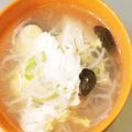mykym's cooksnap of when they made わかめと卵の中華スープ⁂.