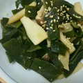 たいひかり's cooksnap of when they made ✽茎わかめとエリンギの甘辛きんぴら✽.