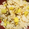 みゅうたんと☆'s cooksnap of when they made 塩昆布入りさつま芋ご飯.