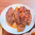 まぁ☆☆★'s cooksnap of when they made 10分で完成！かぼちゃのお肉巻き☆.
