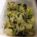 __kana__'s cooksnap of when they made レタスの塩昆布和え♪.
