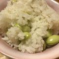 たらさん♪'s cooksnap of when they made シンプルが美味しい♡枝豆ごはん.